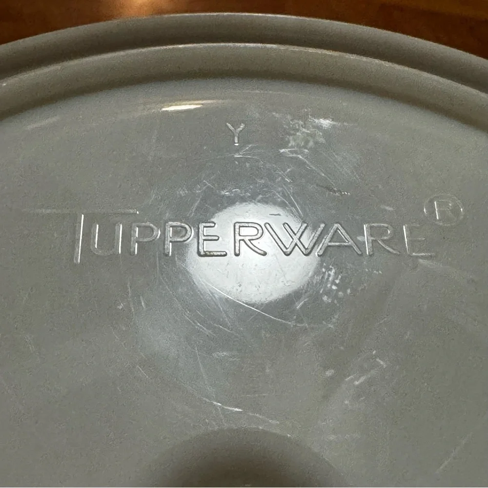 Vintage Tupperware Suzette 3 Section Divided Relish Condiment Tray #608 Complete